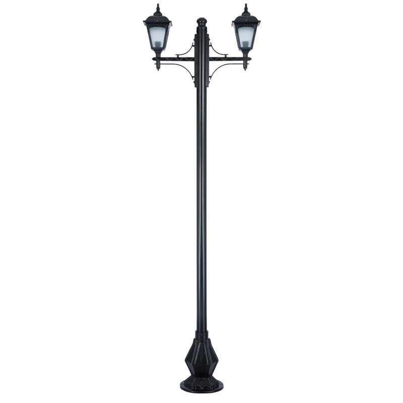 Abs Kare Büyük Boy Park Bahçe Aydınlatma Direği 80x260cm