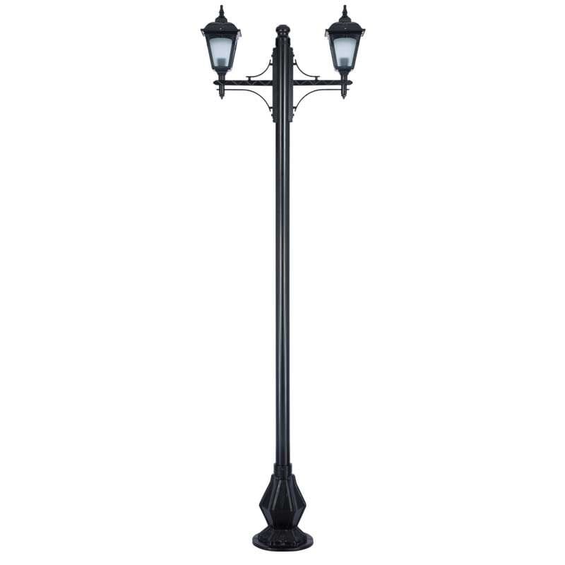 Abs Kare Büyük Boy Park Bahçe Aydınlatma Direği 80x260cm