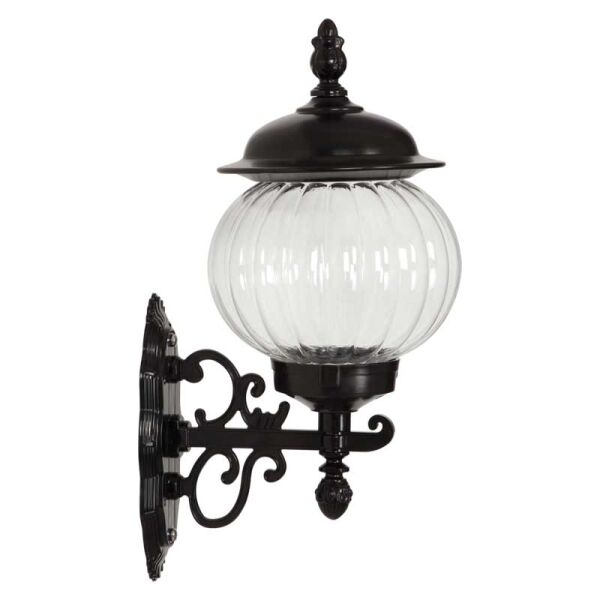 Akrilik Camlı Sıvama Şapkalı Park Bahçe Feneri 27x48cm