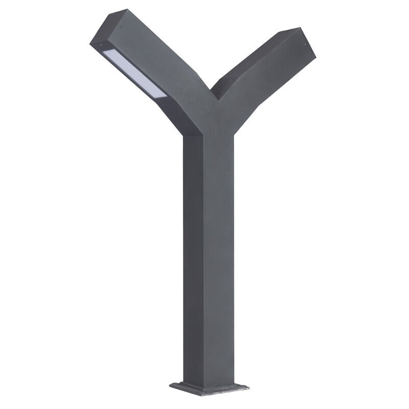 2x12w Smd Led IP67 Pleksi Camlı Park Bahçe Armatürü 10x75cm