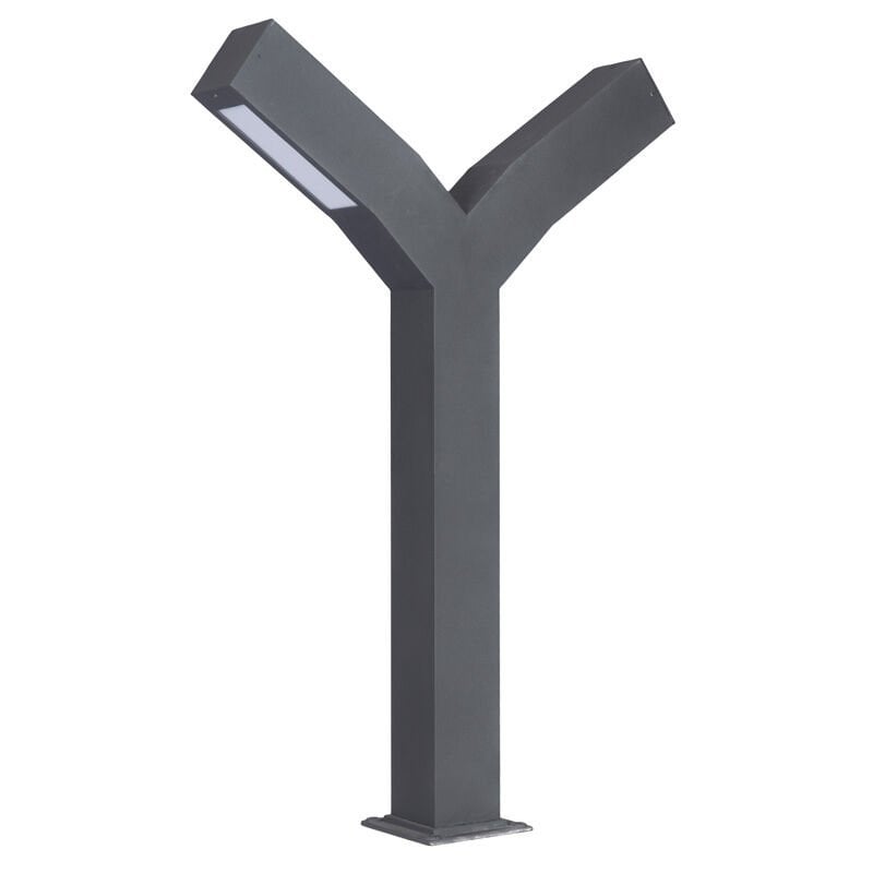 2x12w Smd Led IP67 Pleksi Camlı Park Bahçe Armatürü 10x75cm