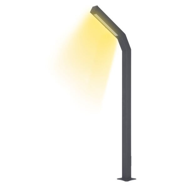 30w Smd Led IP67 Pleksi Camlı Park Bahçe Aydınlatma Direği 10x300cm