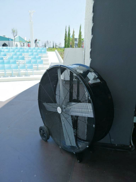 Sanayi Tipi Tekerlekli Vantilatör 450W 106cm