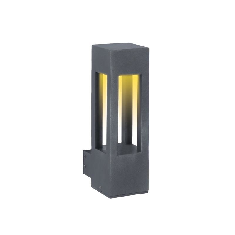 6w Smd Led IP67 Pleksi Camlı Park Bahçe Duvar Apliği 10x30cm