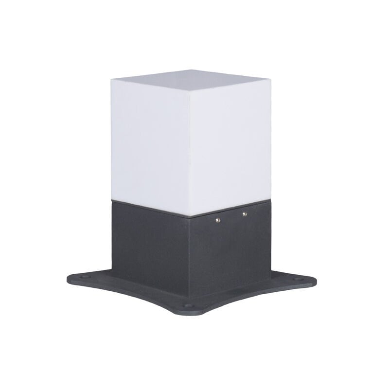 Pleksi Camlı E27 Duylu Park Bahçe Aydınlatma Babası 15x25cm