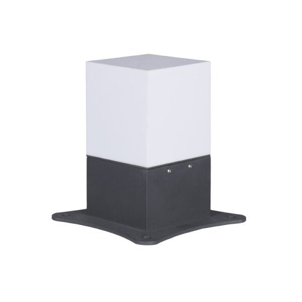 Pleksi Camlı E27 Duylu Park Bahçe Aydınlatma Babası 15x25cm