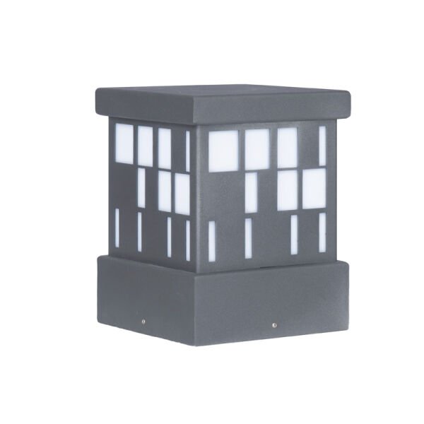 Pleksi Camlı E27 Duylu Park Bahçe Aydınlatma Babası 22x30cm