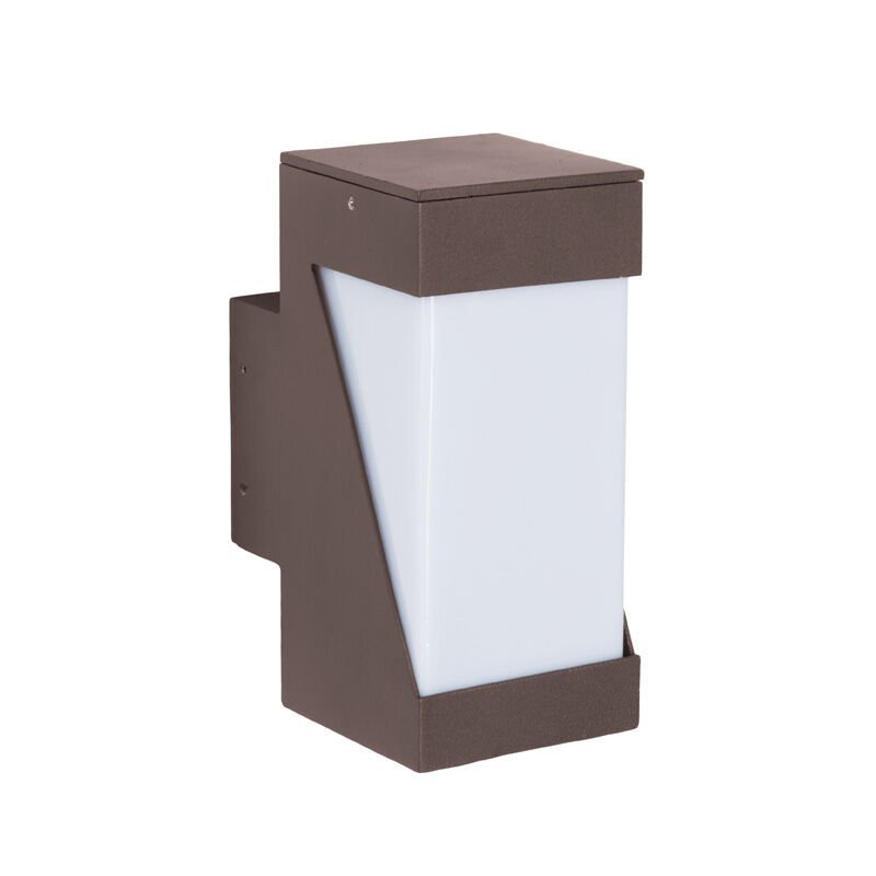 12w Smd Led IP67 Pleksi Camlı Park Bahçe Duvar Apliği 12x26cm