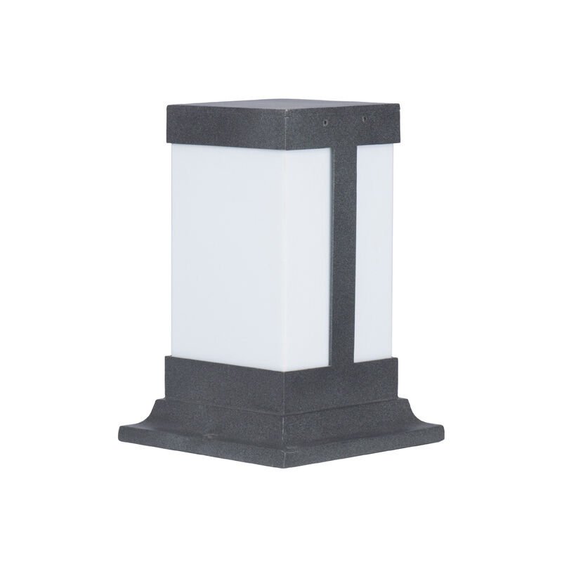 Pleksi Camlı E27 Duylu Park Bahçe Aydınlatma Babası 15x30cm