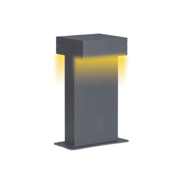 2x3w Smd Led IP67 Pleksi Camlı Park Bahçe Aydınlatma Babası 15x30cm