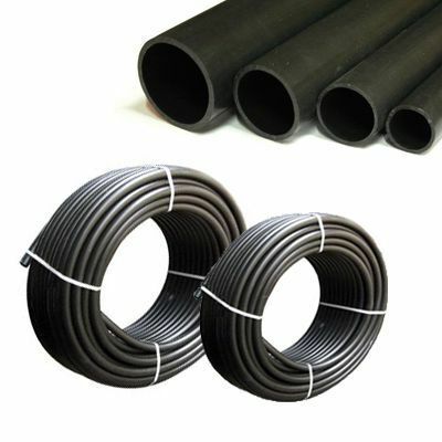 Mutlusan 25/10 Atü Siyah  Polietilen Yer Altı Borusu 750n 100 Metre