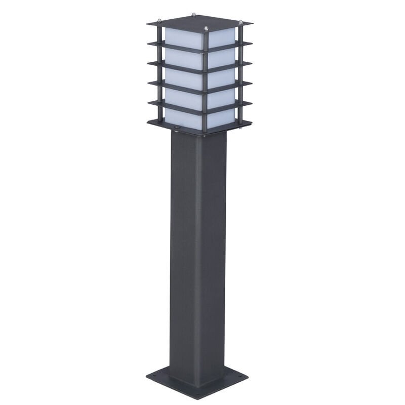 Pleksi Camlı E27 Duylu Park Bahçe Aydınlatma Direği 14x70cm