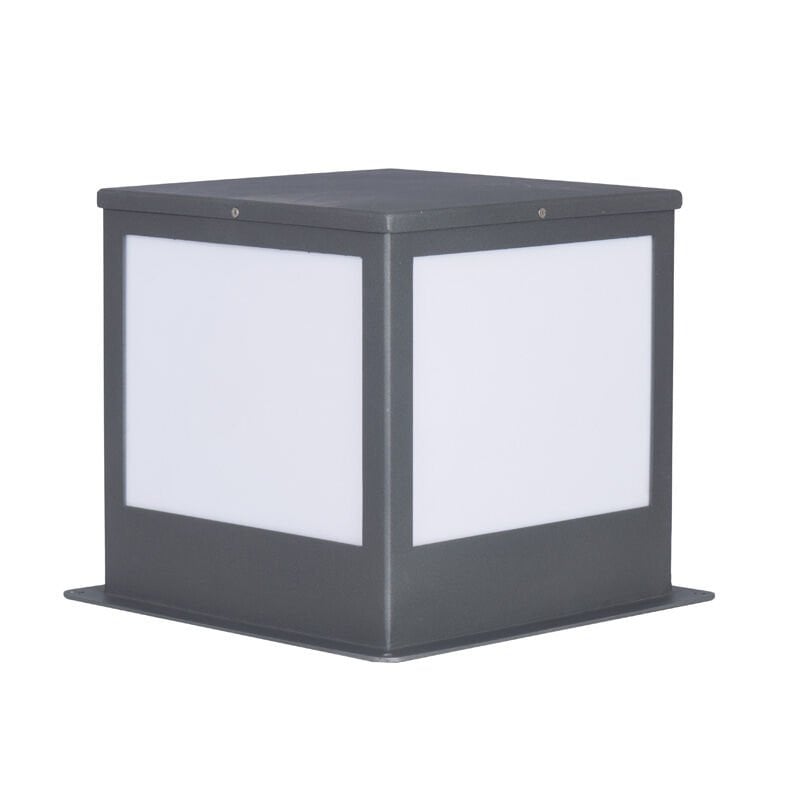 Pleksi Camlı E27 Duylu Park Bahçe Aydınlatma Babası 30x30cm