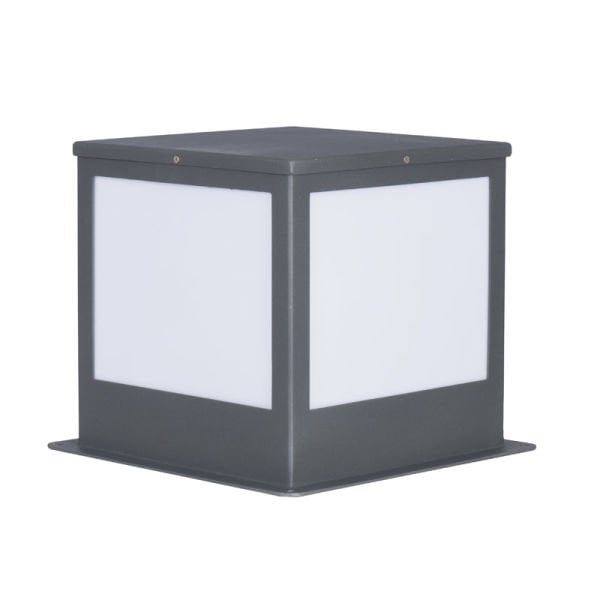 Pleksi Camlı E27 Duylu Park Bahçe Aydınlatma Babası 30x30cm