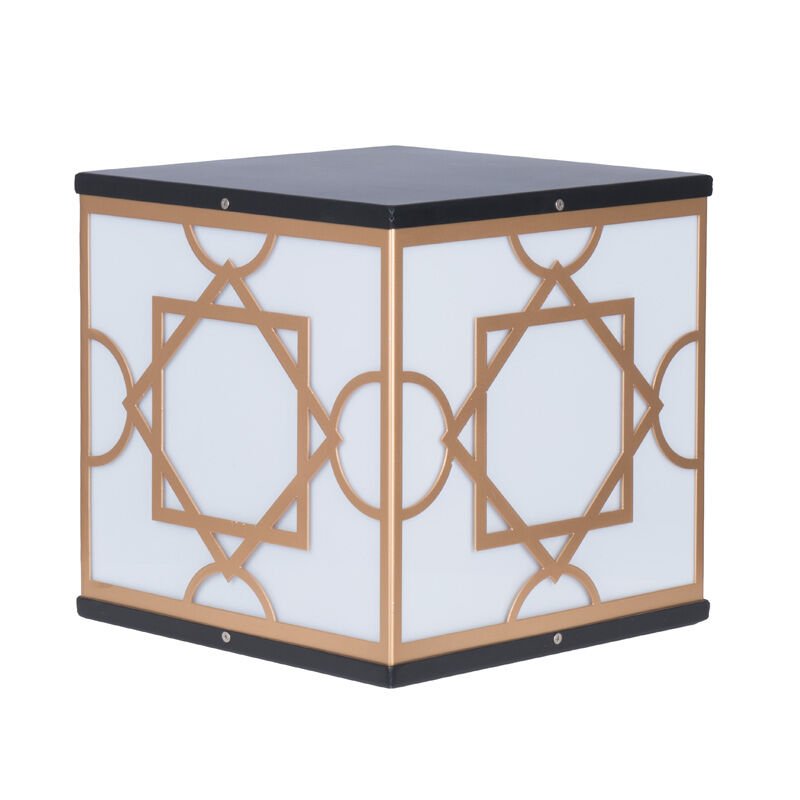 Pleksi Camlı E27 Duylu Park Bahçe Aydınlatma Babası 30x30cm