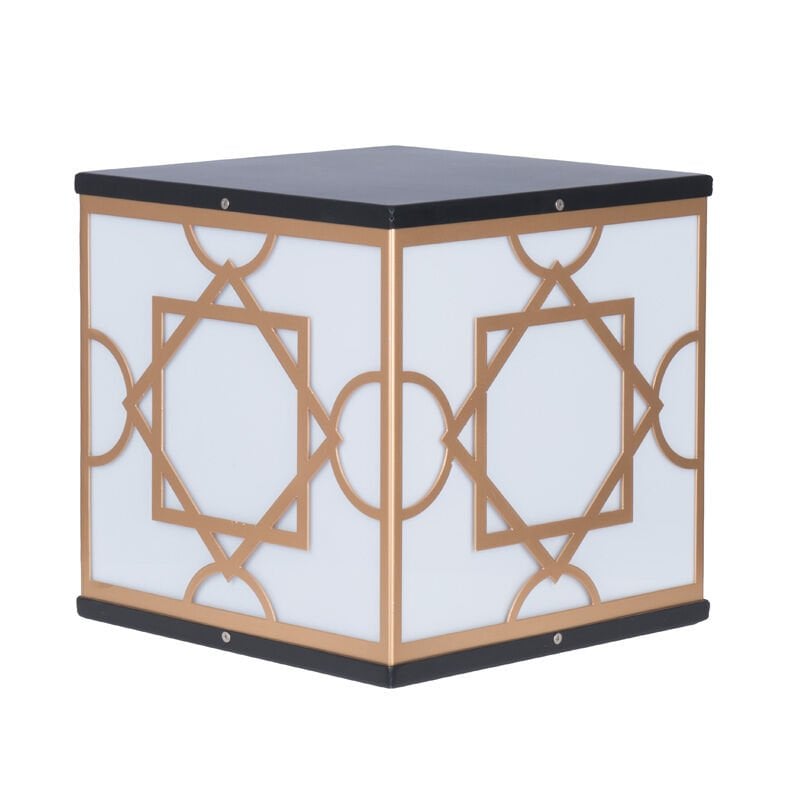 Pleksi Camlı E27 Duylu Park Bahçe Aydınlatma Babası 30x30cm