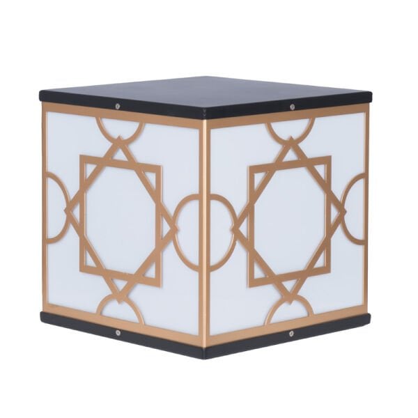 Pleksi Camlı E27 Duylu Park Bahçe Aydınlatma Babası 30x30cm