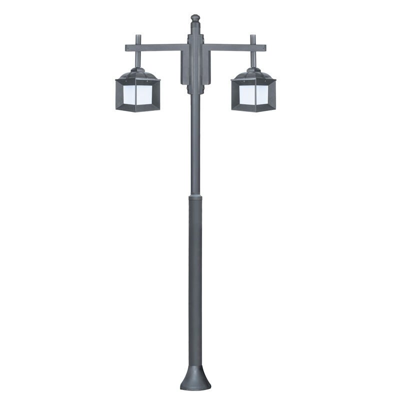 Pleksi Camlı E27 Duylu Park Bahçe Aydınlatma Direği 100x300cm