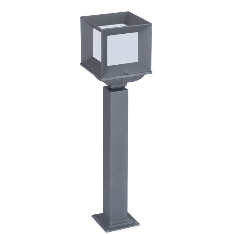 Pleksi Camlı E27 Duylu Park Bahçe Aydınlatma Direği 22x75cm