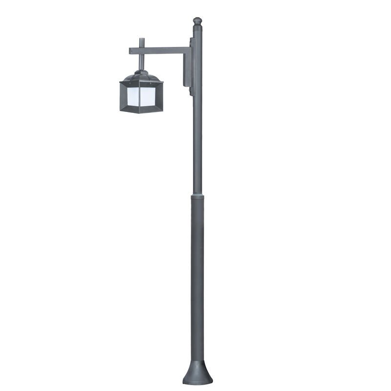 Pleksi Camlı E27 Duylu Park Bahçe Aydınlatma Direği 50x250cm