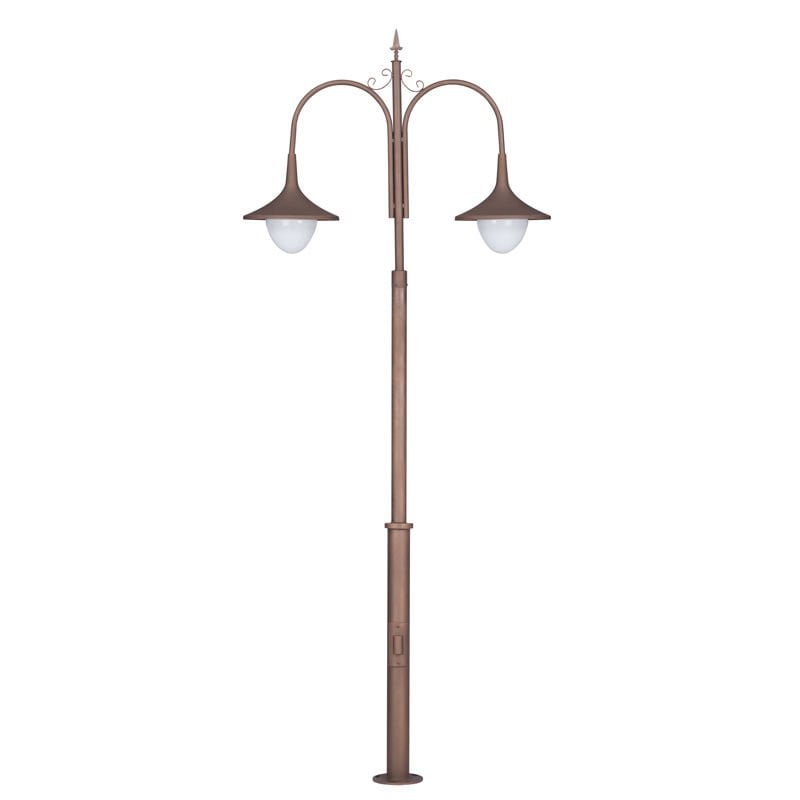 Akrilik Camlı E27 Duylu Park Bahçe Aydınlatma Direği 120x300cm