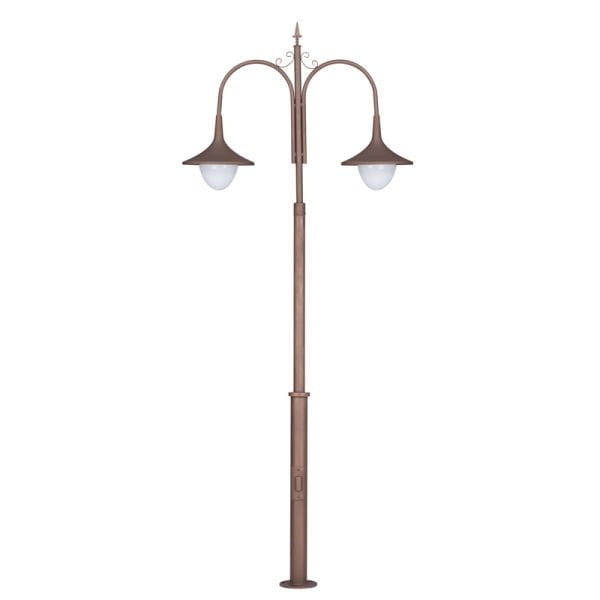 Akrilik Camlı E27 Duylu Park Bahçe Aydınlatma Direği 120x300cm