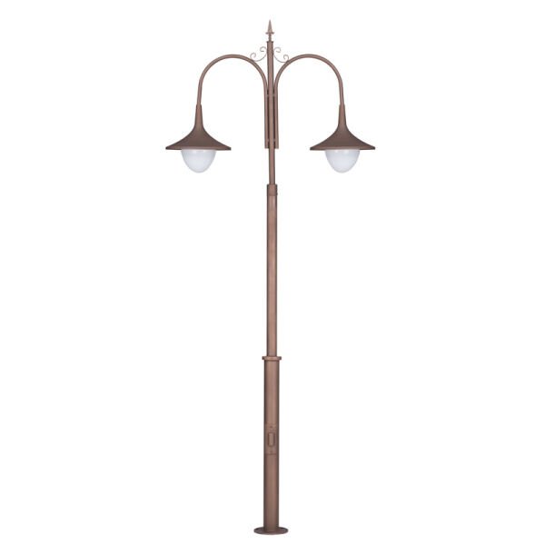 Akrilik Camlı E27 Duylu Park Bahçe Aydınlatma Direği 120x300cm