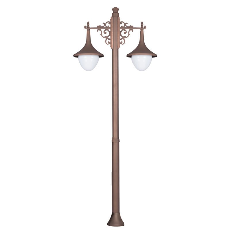 Akrilik Camlı E27 Duylu Park Bahçe Aydınlatma Direği 120x300cm