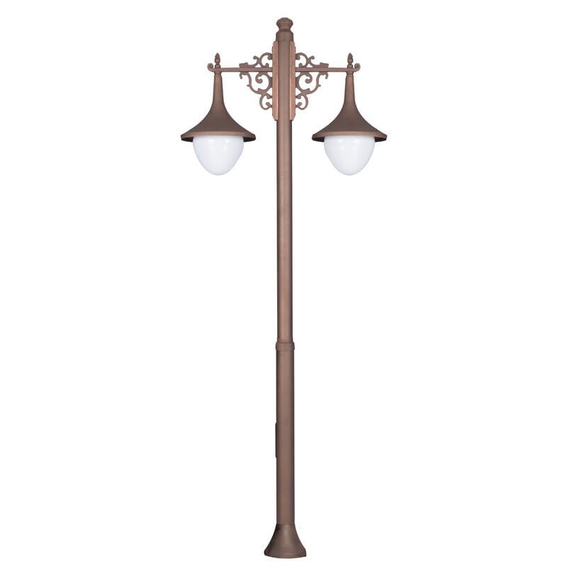 Akrilik Camlı E27 Duylu Park Bahçe Aydınlatma Direği 120x300cm