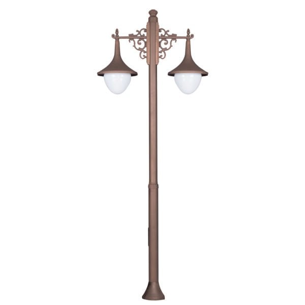 Akrilik Camlı E27 Duylu Park Bahçe Aydınlatma Direği 120x300cm