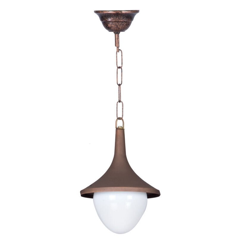 Akrilik Camlı E27 Duylu Park Bahçe Armatürü 45x80cm