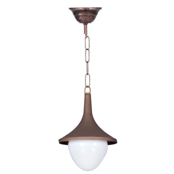 Akrilik Camlı E27 Duylu Park Bahçe Armatürü 45x80cm