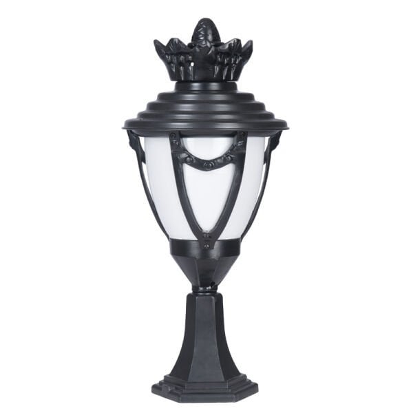 Akrilik Camlı E27 Duylu Park Bahçe Armatürü 25x55cm