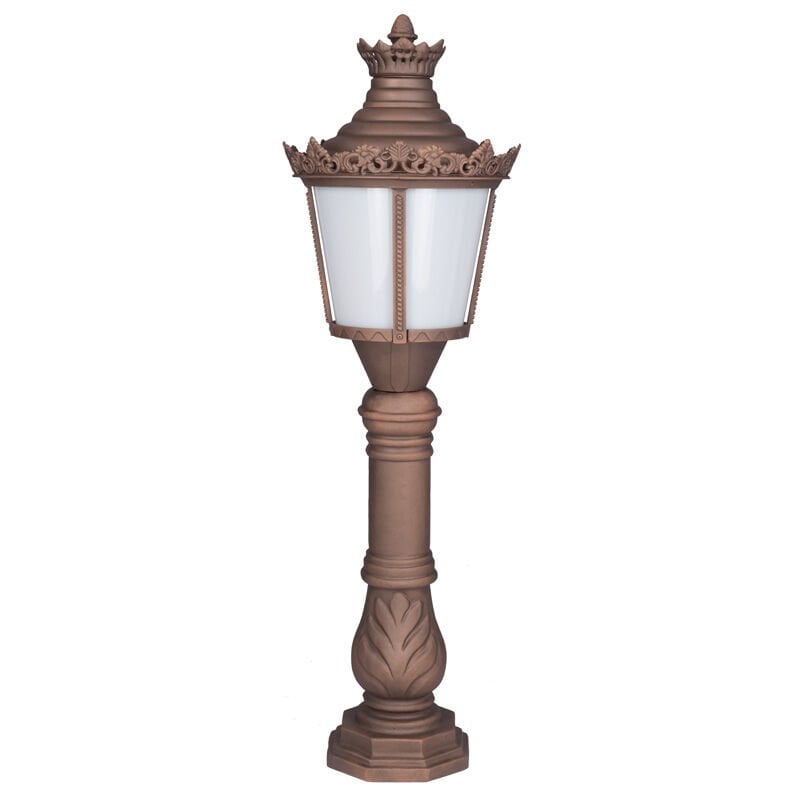 Akrilik Camlı E27 Duylu Park Bahçe Aydınlatma Direği 50x130cm
