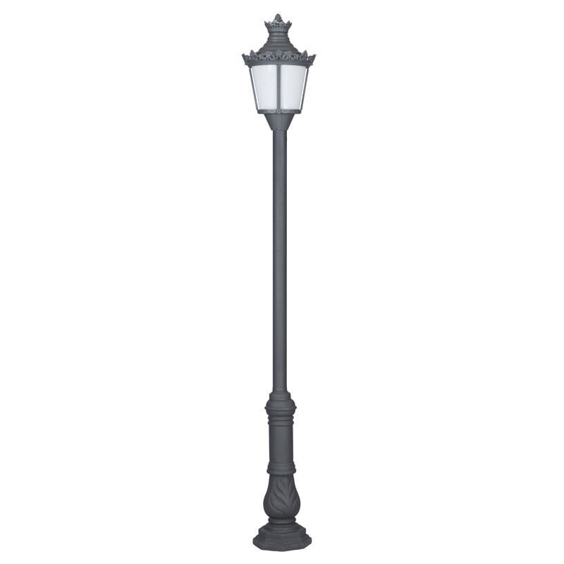 Akrilik Camlı E27 Duylu Park Bahçe Aydınlatma Direği 50x370cm