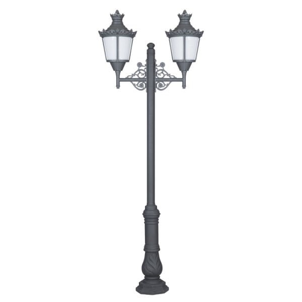 Akrilik Camlı E27 Duylu Park Bahçe Aydınlatma Direği 115x330cm