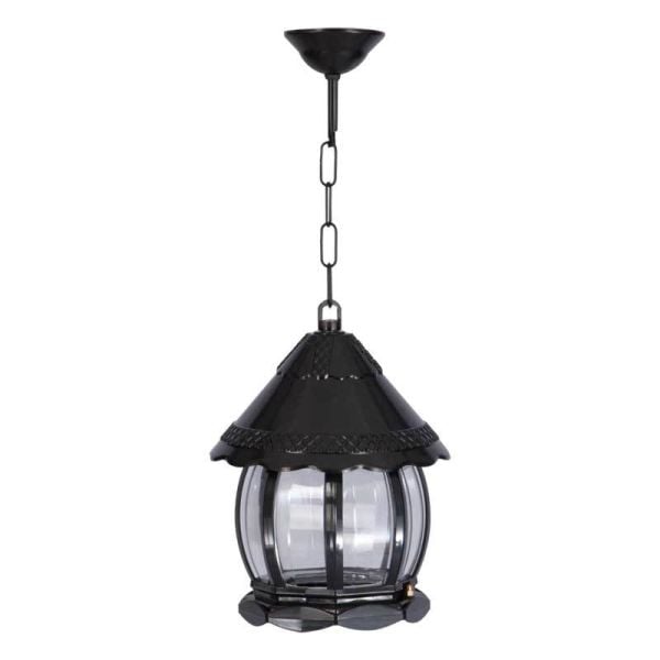 ElektrikPiyasa ABS Süslü Sekizgen Park Bahçe Sarkıt Aydınlatma Feneri