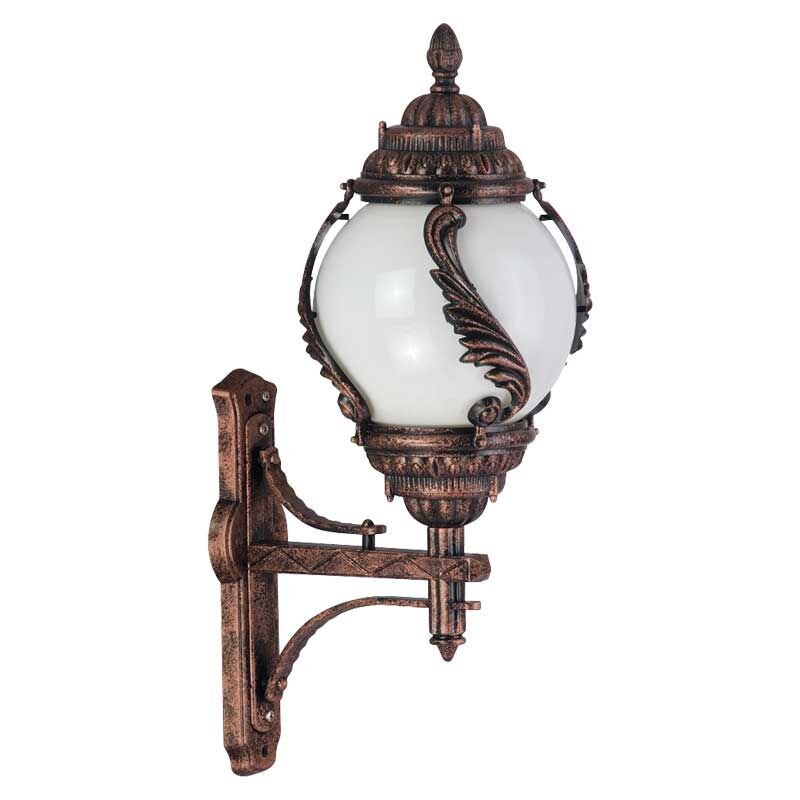 25'lik Akrilik Glop Camlı Abs Sarmaşık Park Bahçe Armatürü 40x65cm