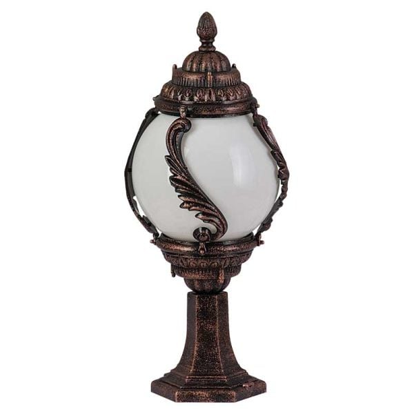 25'lik Akrilik Glop Camlı Abs Sarmaşık Park Bahçe Armatürü 30x65cm