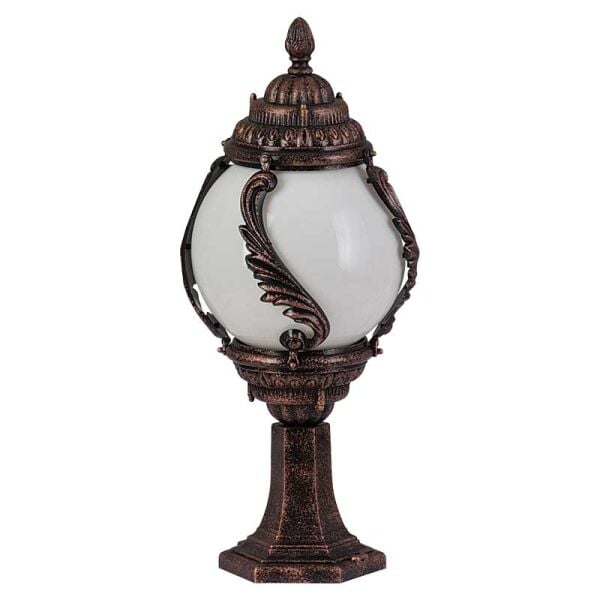 25'lik Akrilik Glop Camlı Abs Sarmaşık Park Bahçe Armatürü 30x65cm