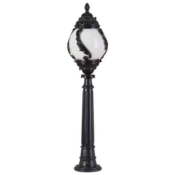 25'lik Akrilik Camlı Abs Çim Direkli Abs Sarmaşık Armatürü 30x110cm