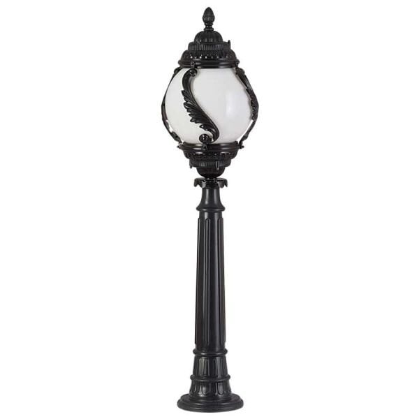 25'lik Akrilik Camlı Abs Çim Direkli Abs Sarmaşık Armatürü 30x110cm