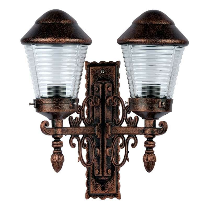 Akrilik Camlı Park Bahçe Feneri 47x45cm