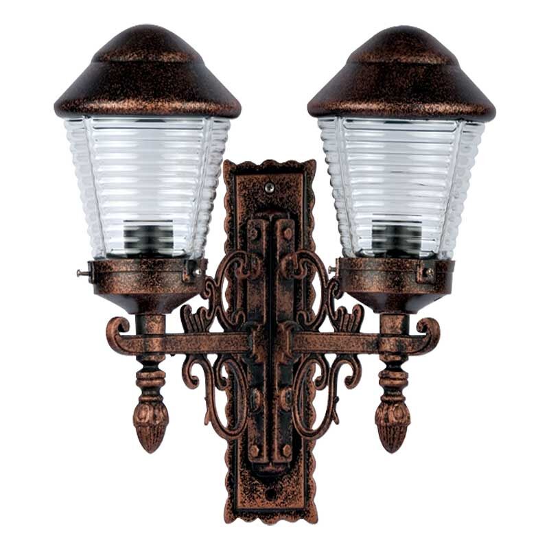 Akrilik Camlı Park Bahçe Feneri 47x45cm