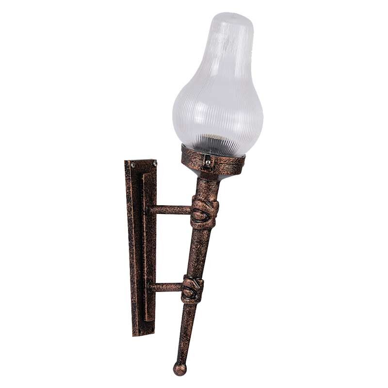 Akrilik Camlı Gaz Lambalı Model Park Bahçe Feneri 30x55cm