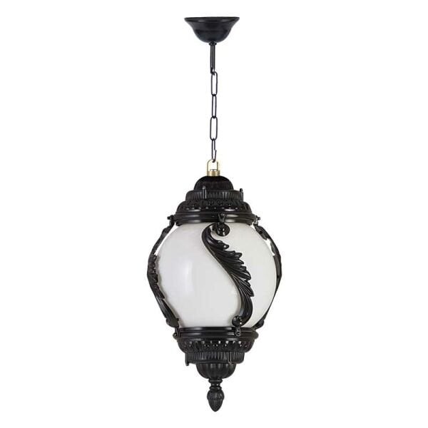 25'lik Akrilik Glop Camlı Abs Sarmaşık Armatür 30x85cm