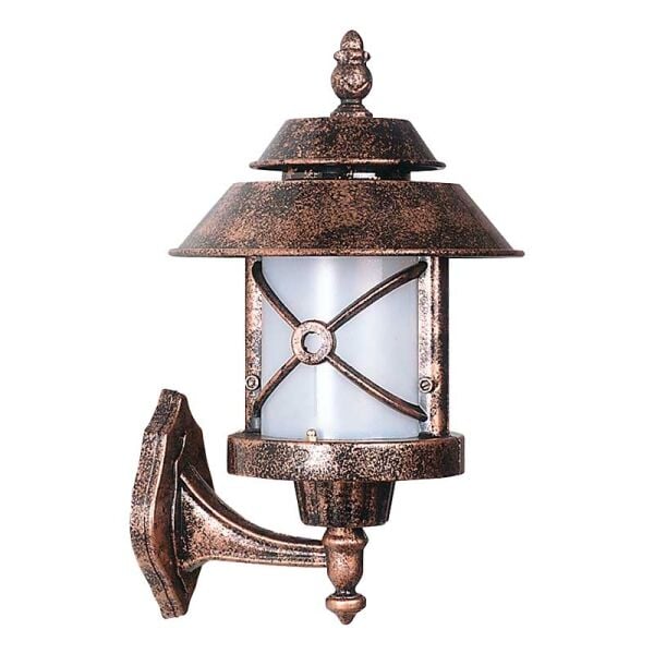 Polikarbon Camlı Abs Klasik Park Bahçe Feneri 30x40cm