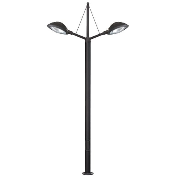 2x60w Power Led IP67 Park Bahçe Aydınlatma Direği 180x450/650cm