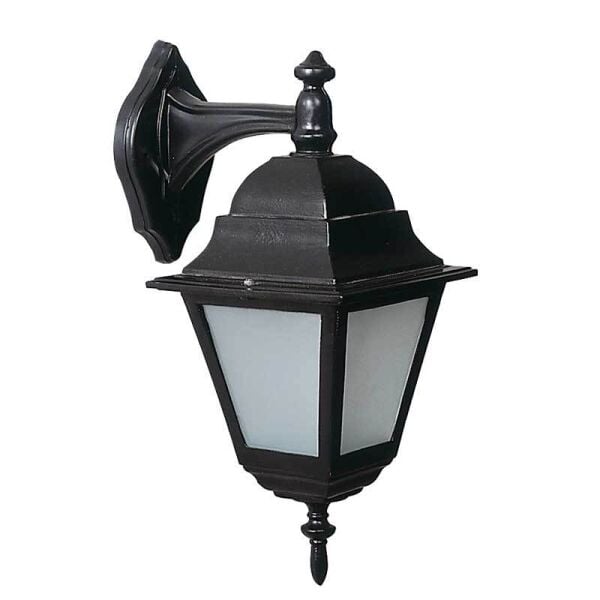 ElektrikPiyasa Polikarbon Camlı ABS Kare Park Bahçe Feneri