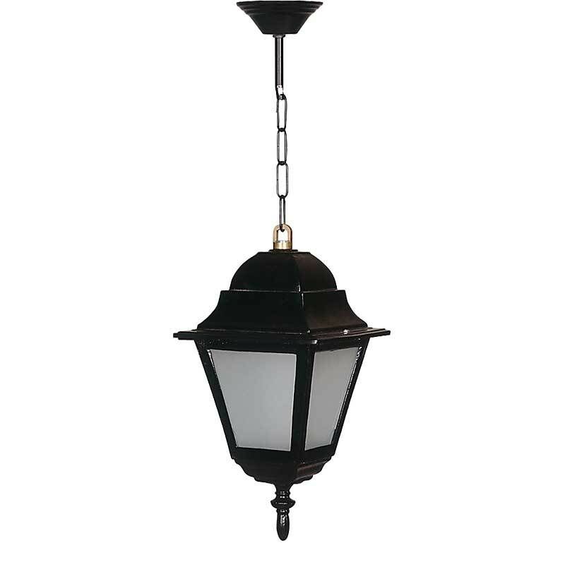 ElektrikPiyasa Polikarbon Camlı ABS Kare Park Bahçe Sarkıt Aydınlatma Feneri